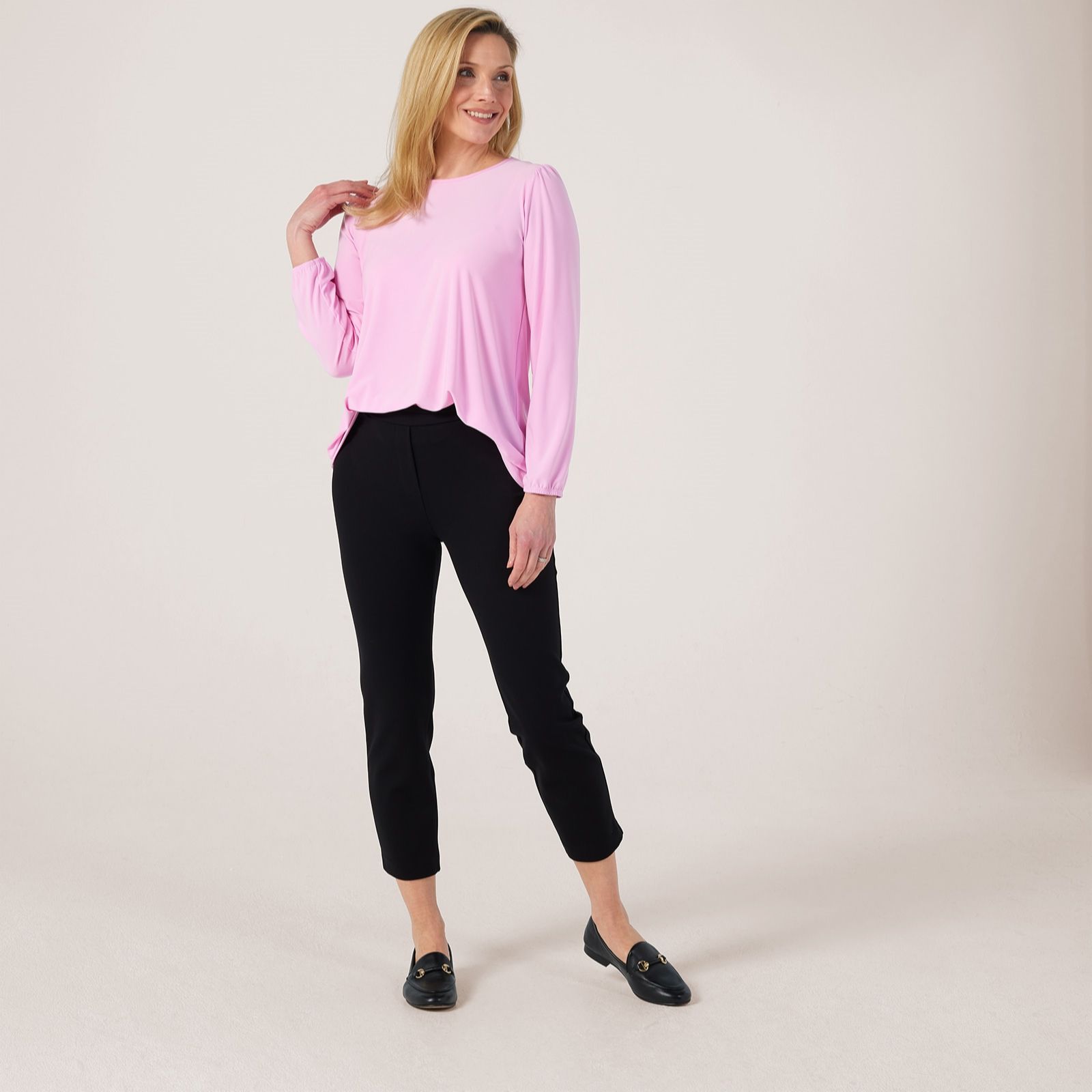 Kim & Co Deluxe Brazil Jersey Long Sleeve Top