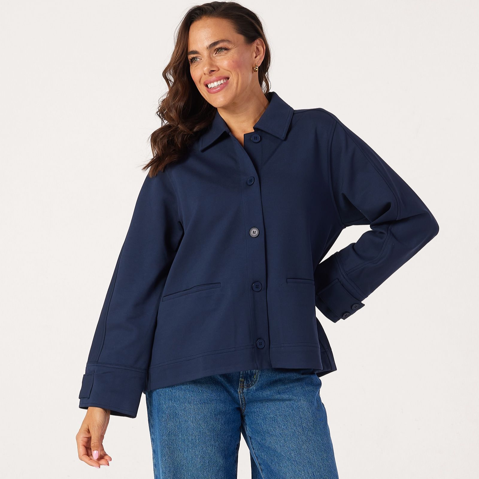 MarlaWynne 360 Stretch "Jean" Jacket