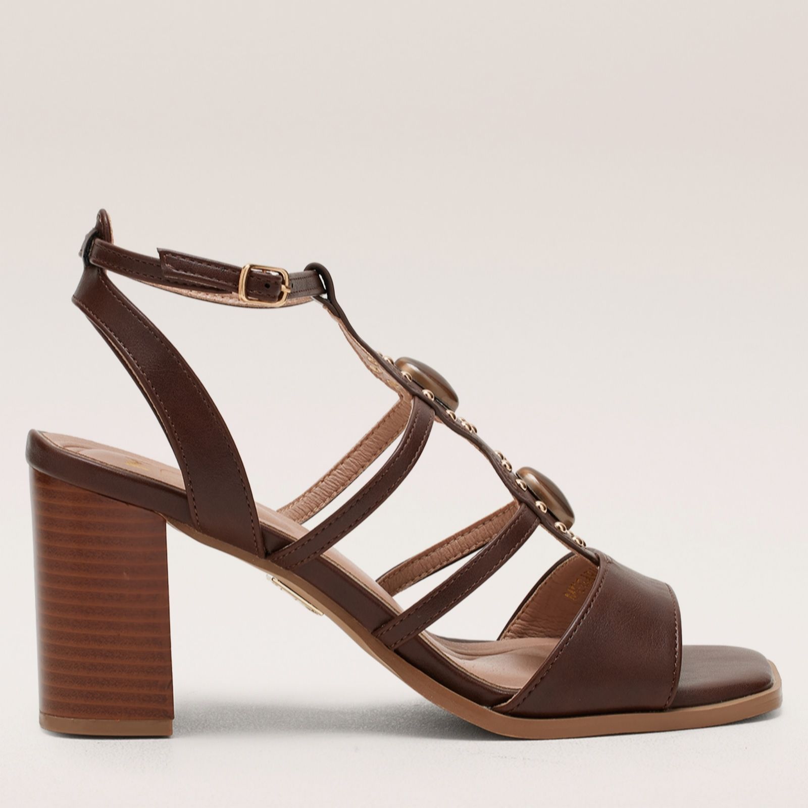 Outlet Moda in Pelle Megarah Heeled Sandal