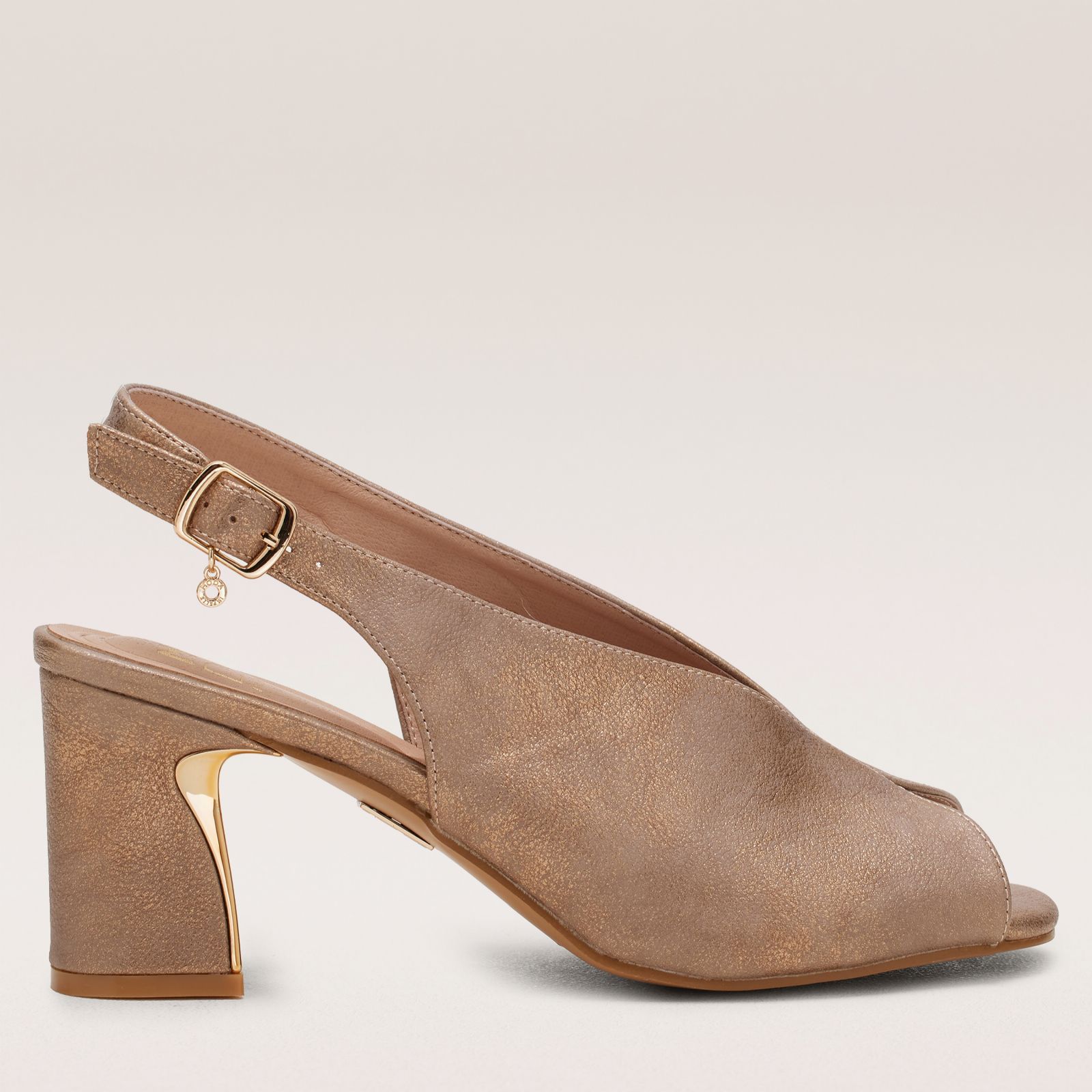 Outlet Moda in Pelle Love Heeled Shoe