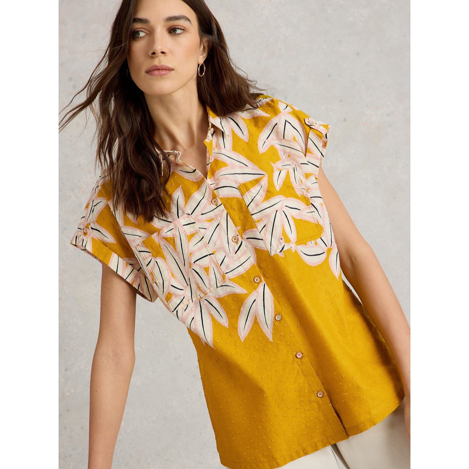 White Stuff Ellie Organic Cotton Shirt