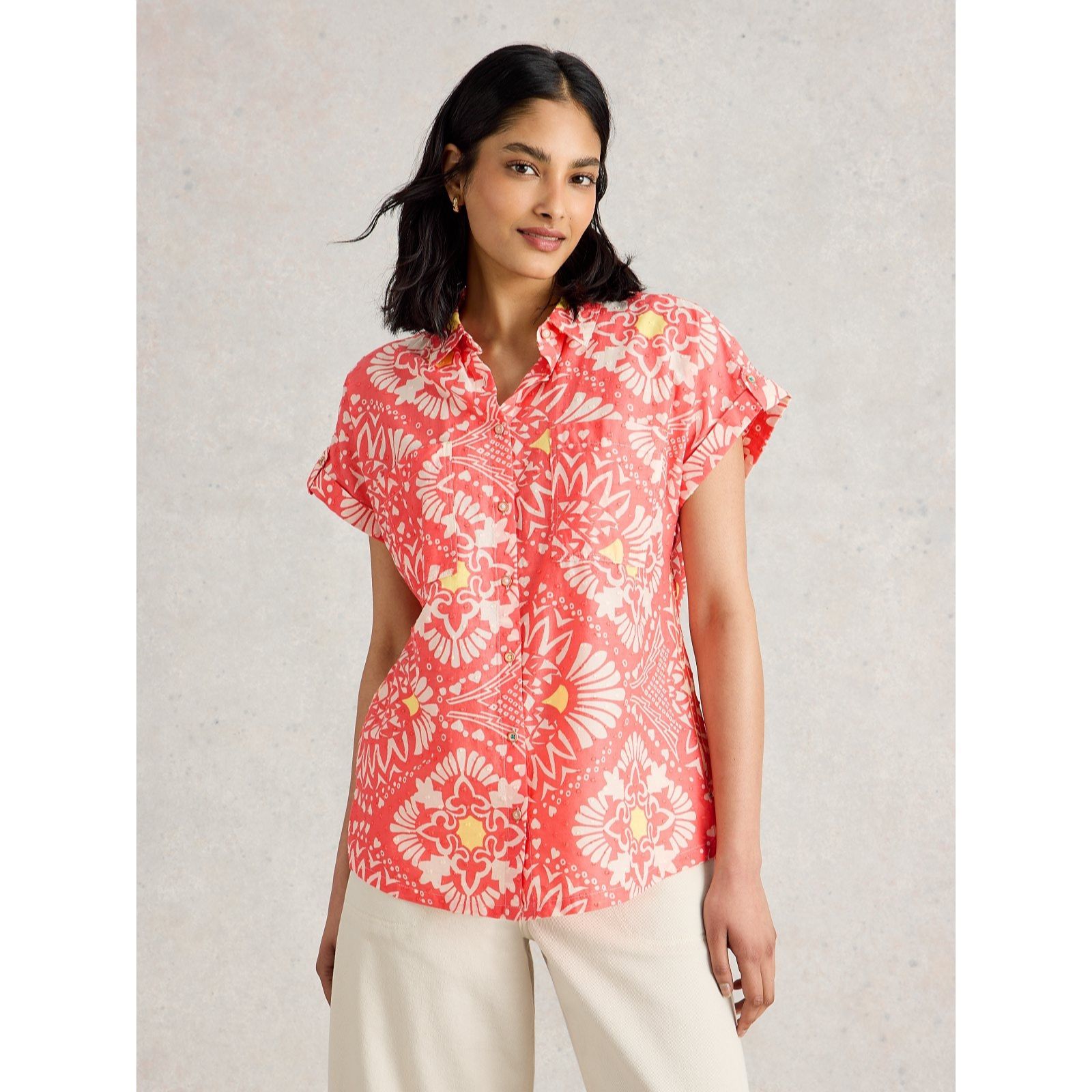 White Stuff Ellie Organic Cotton Shirt