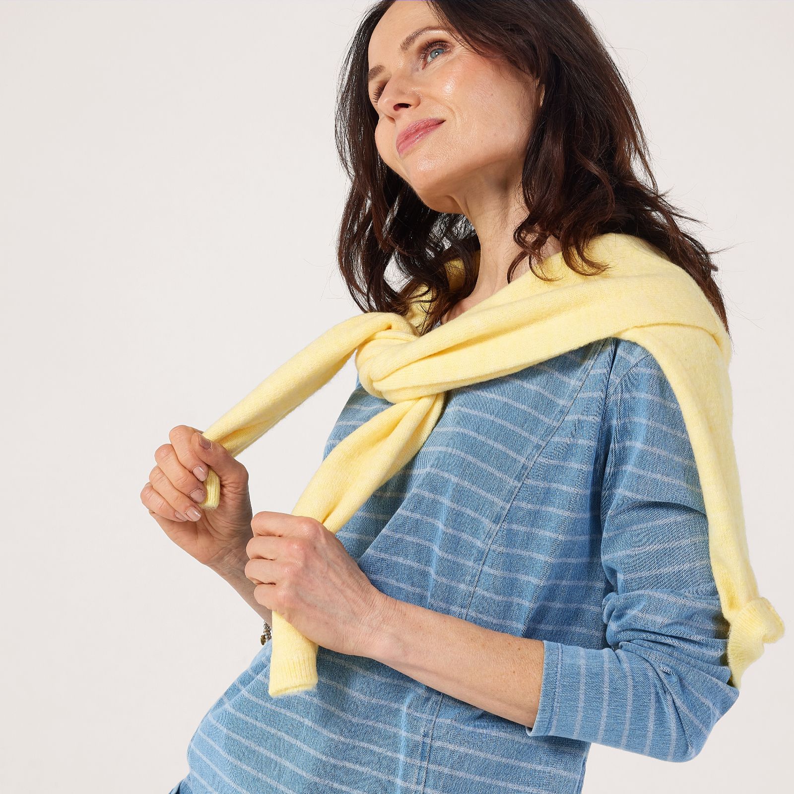 Denim & Co. Comfy Long Sleeve Top