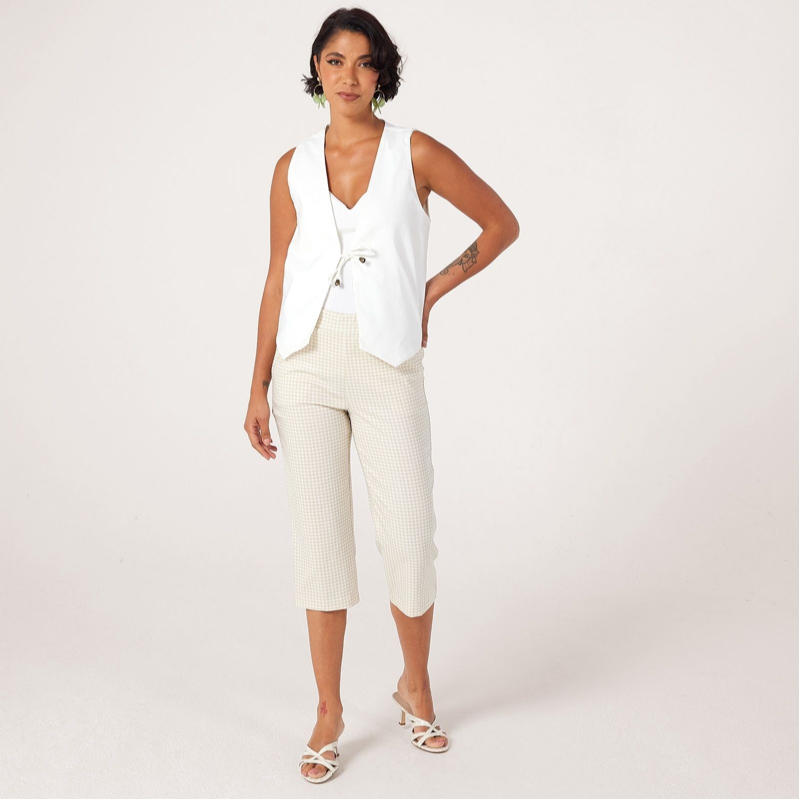 Kim & Co Soft Millennium Nina Capri Petite Trousers