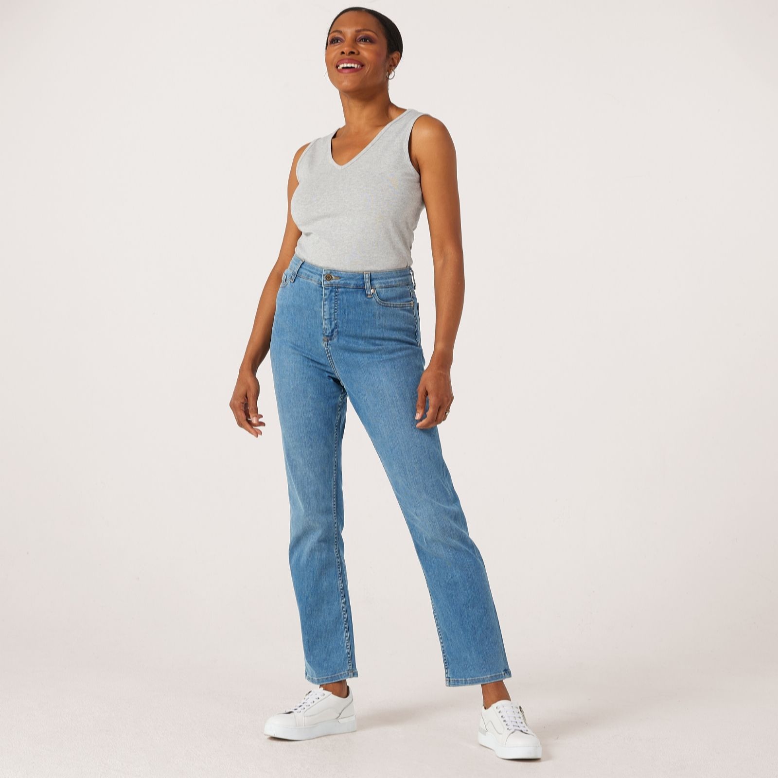 Ruth Langsford Lyocell Blend Straight Leg Jean Standard