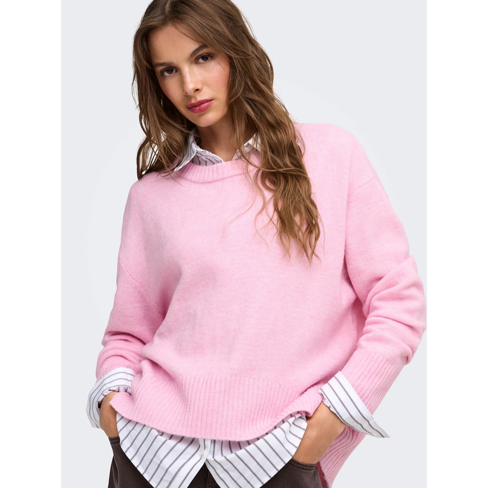 Only Alivia High Low Knitted Jumper