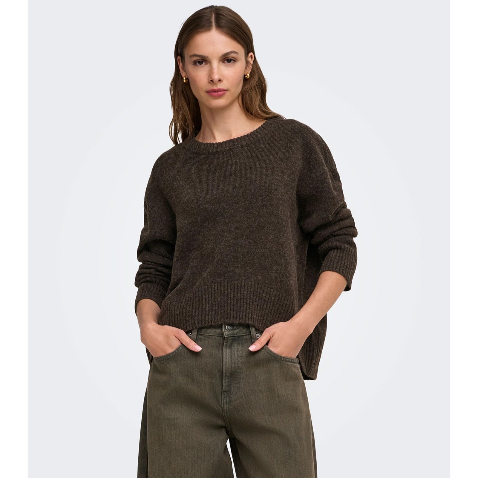 Only Alivia High Low Knitted Jumper
