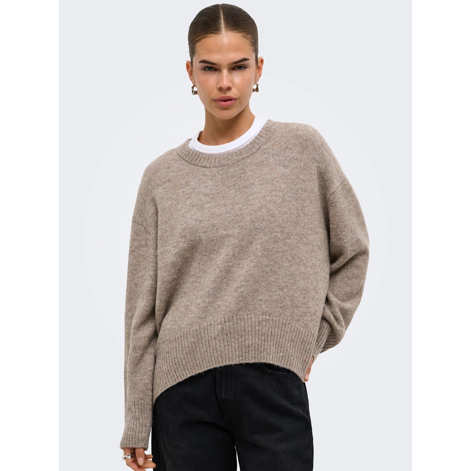 Only Alivia High Low Knitted Jumper