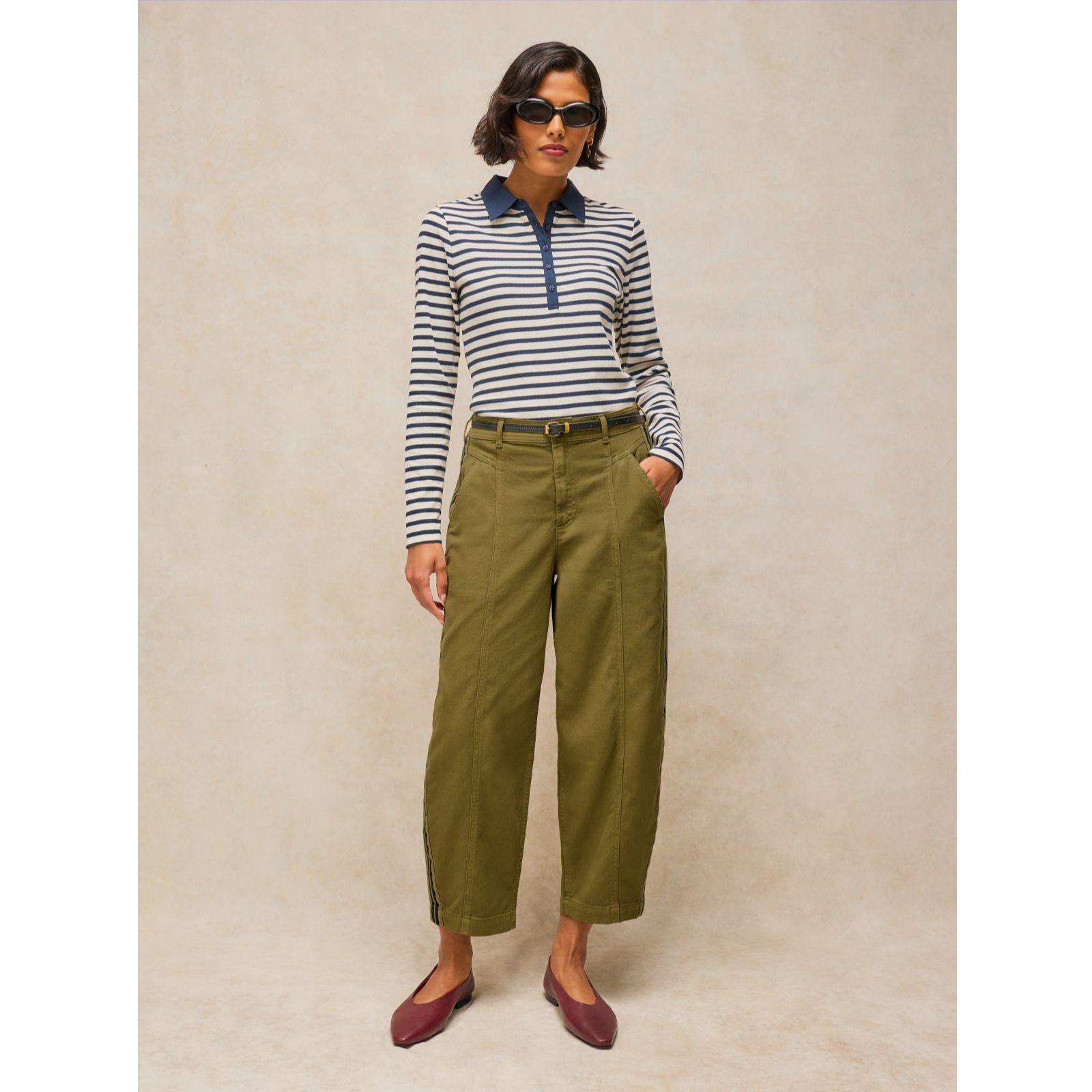 White Stuff Adeline Utility Barrel Trouser