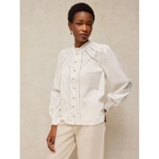 White Stuff Annabelle Lace Trim Top