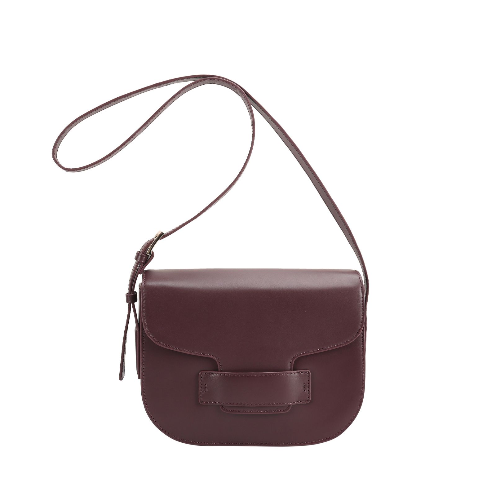 Ben de Lisi Joya Leather Saddle Bag