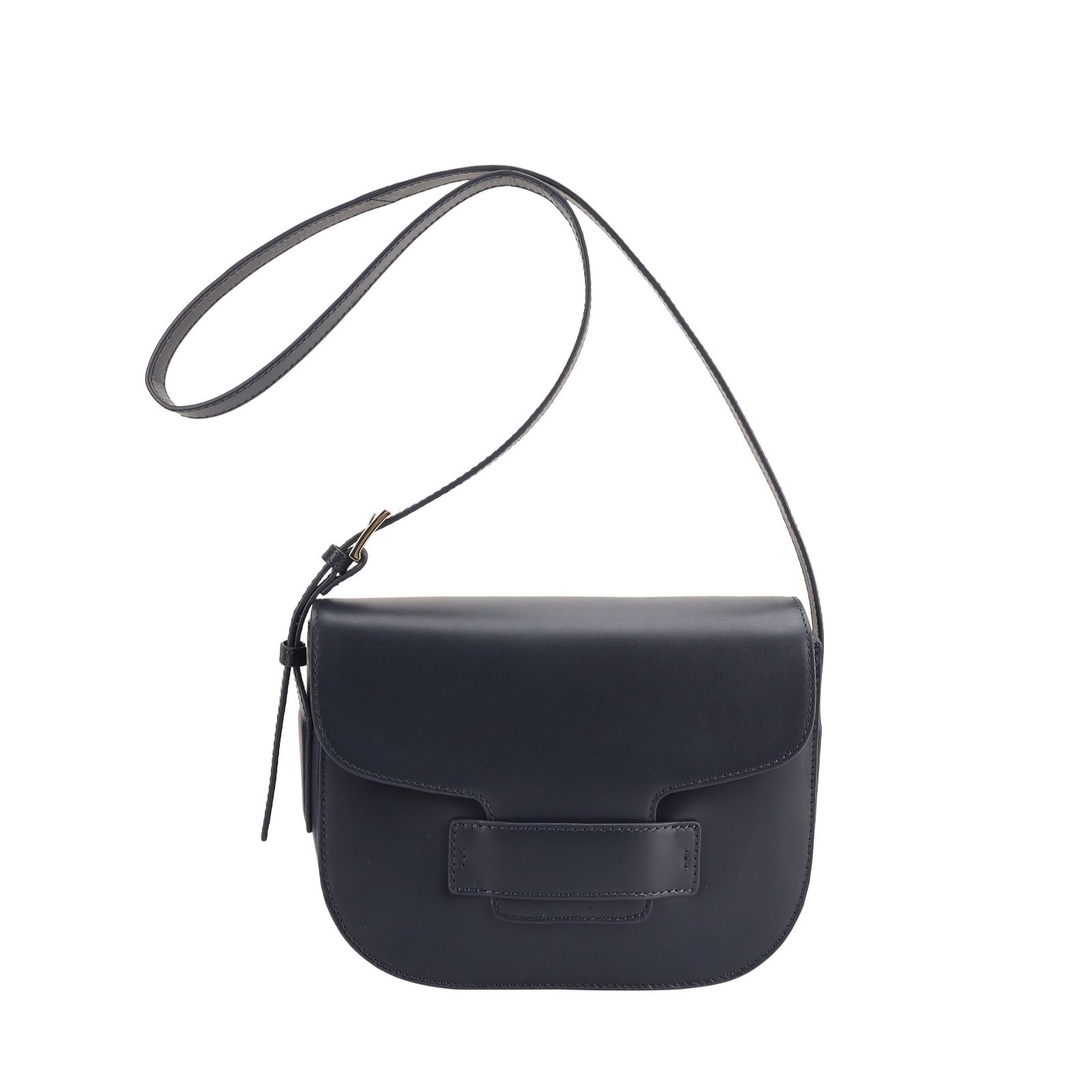 Ben de Lisi Joya Leather Saddle Bag