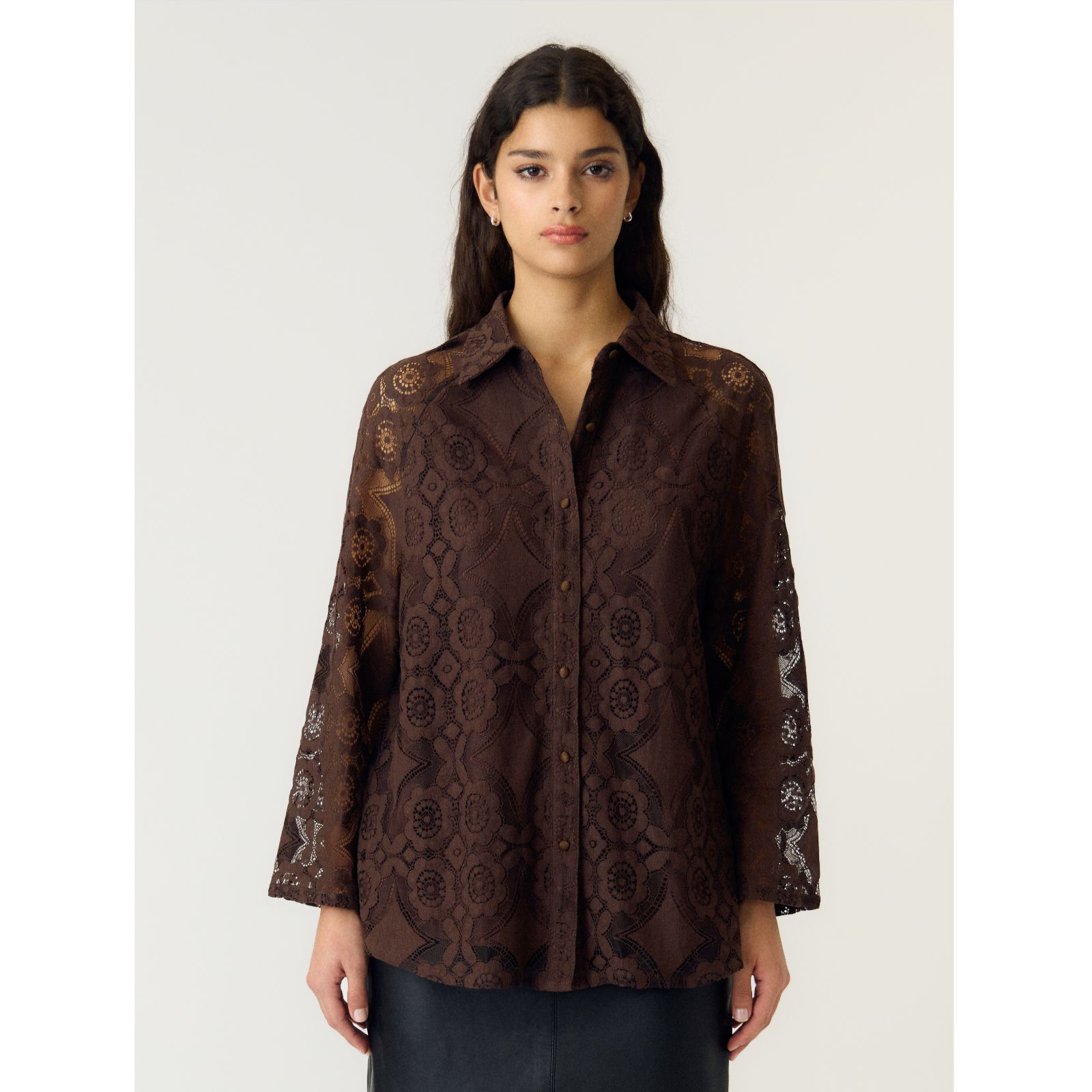 YAS Almi Lace Shirt
