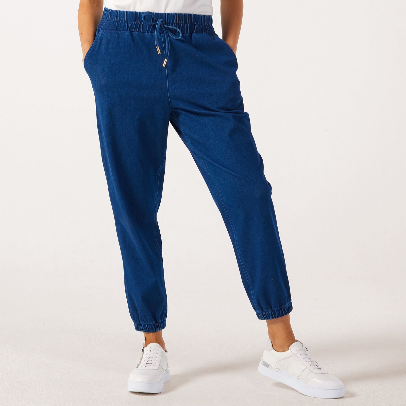 Ruth Langsford Denim Look Jogger Petite