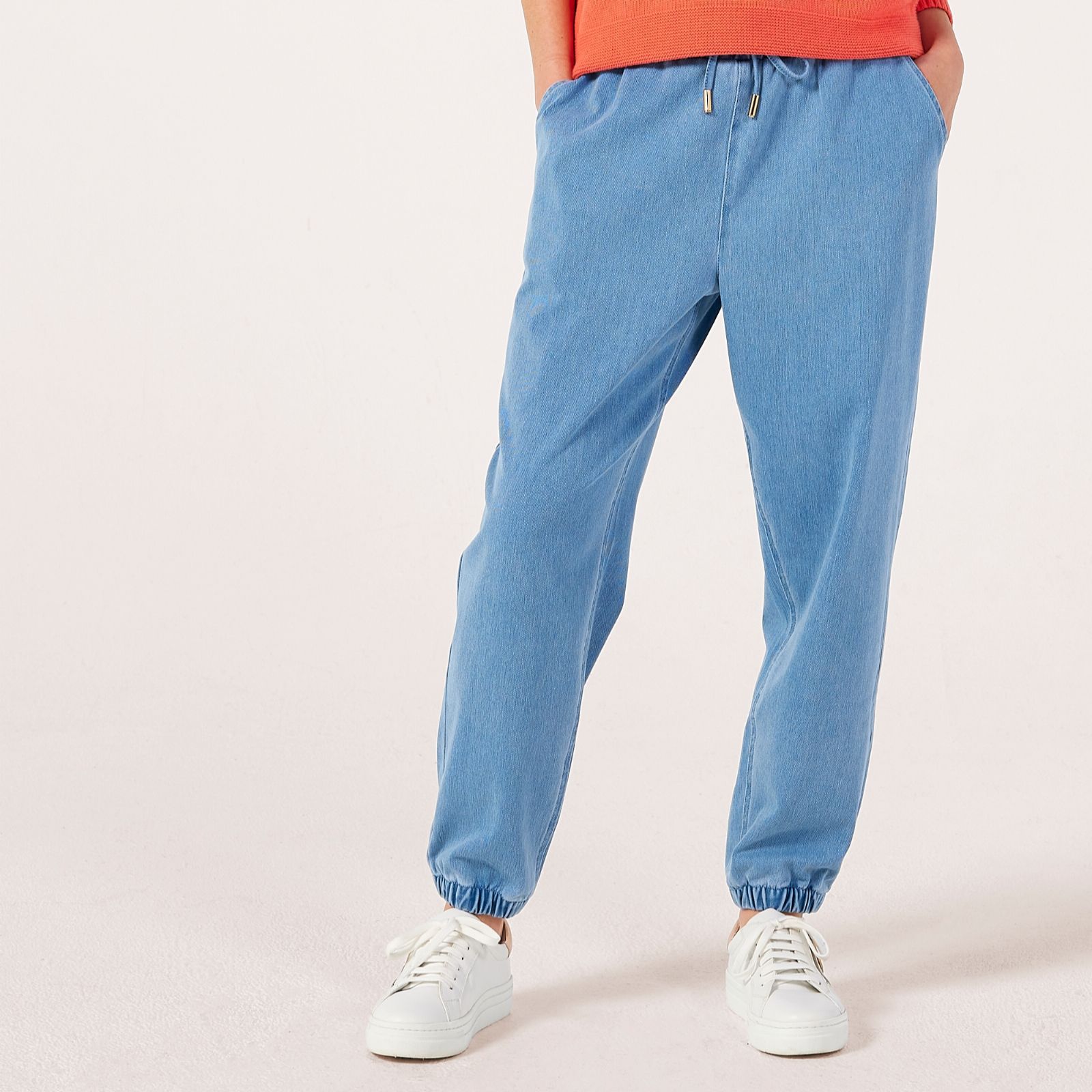 Ruth Langsford Denim Look Jogger Petite