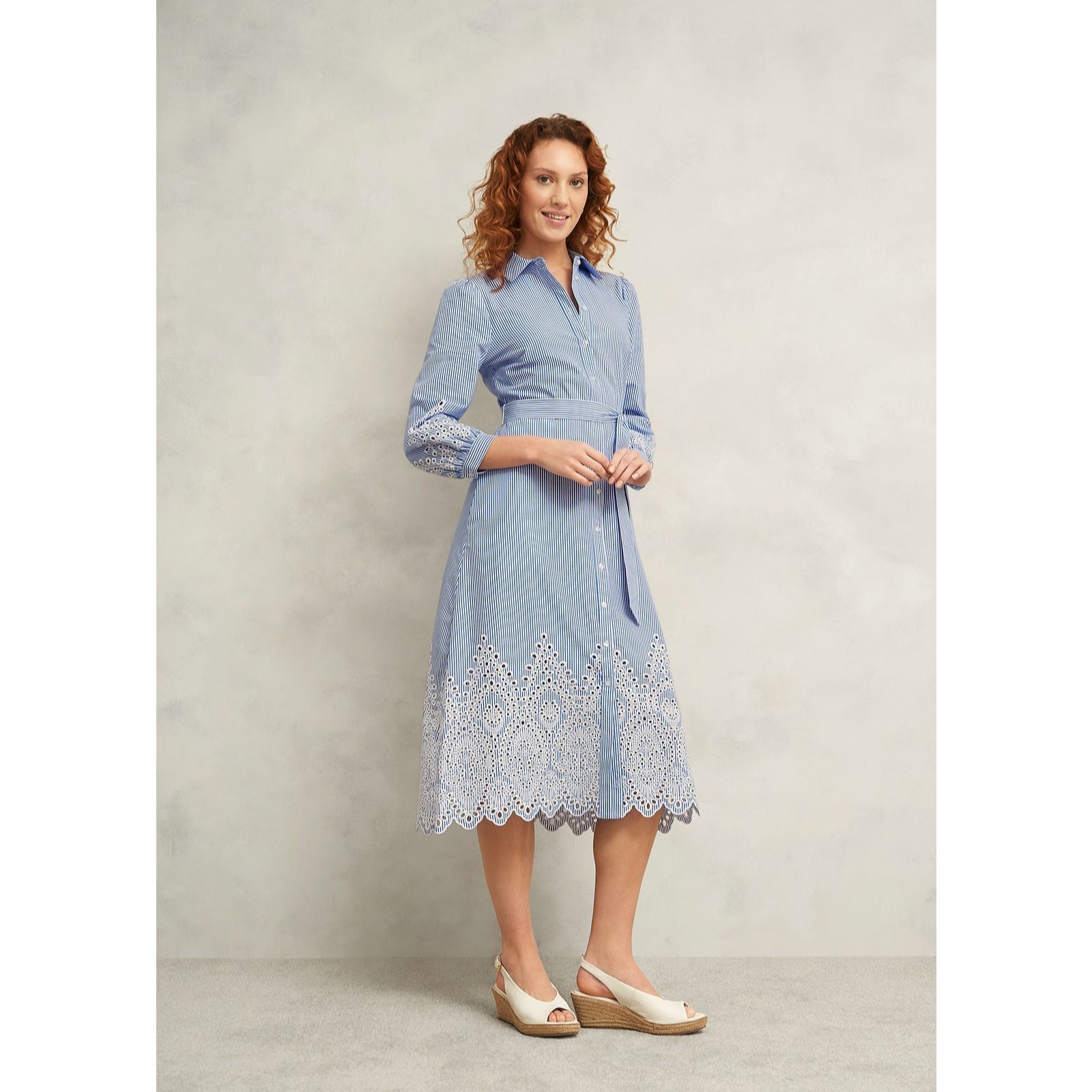 Hobbs London Juliette Cotton Dress