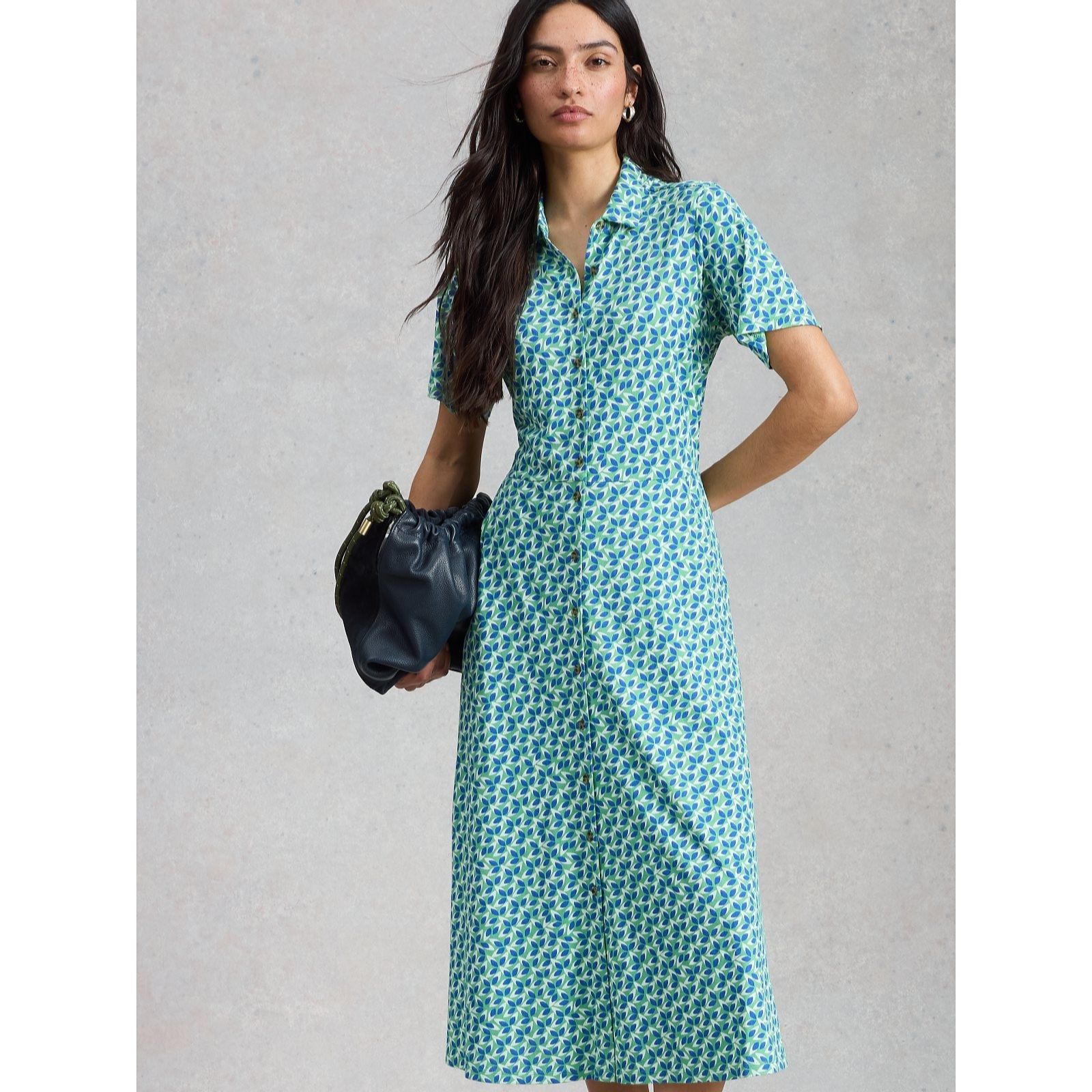 White Stuff Rua Jersey Shirt Dress