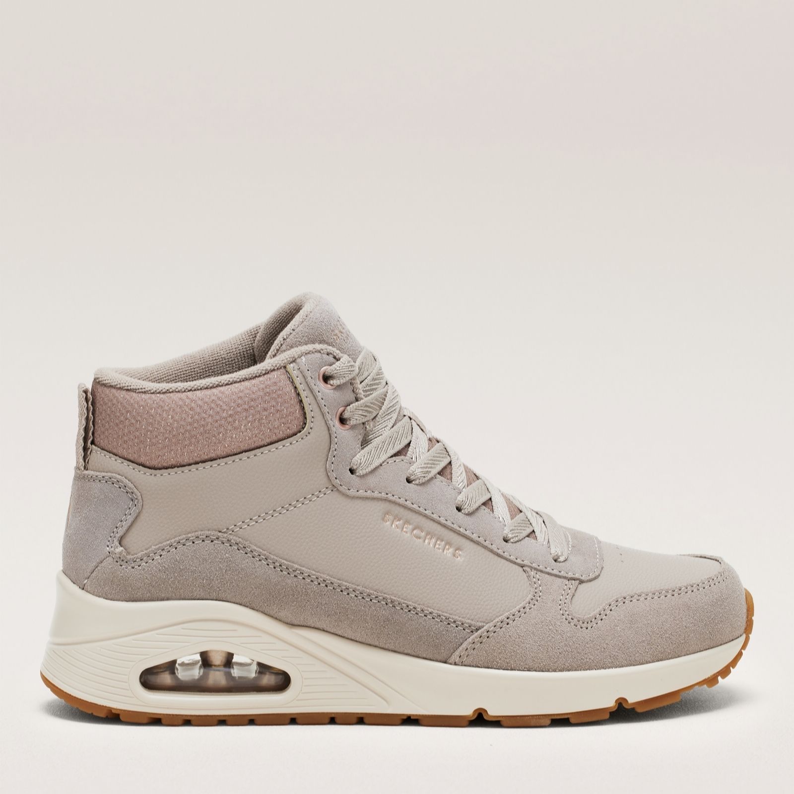 Outlet Skechers Uno Lace-Up Trainers