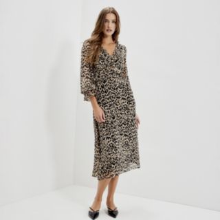 Finery London Veronica Chiffon Dress Petite
