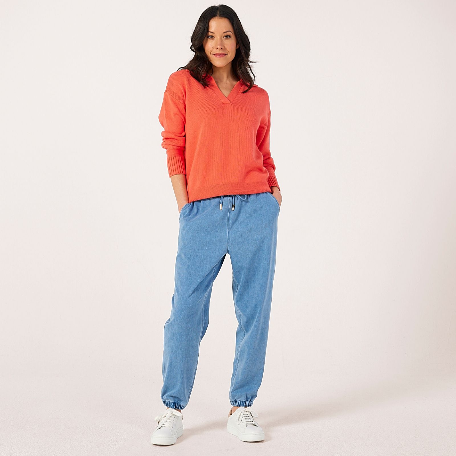 Ruth Langsford Denim Look Jogger Standard