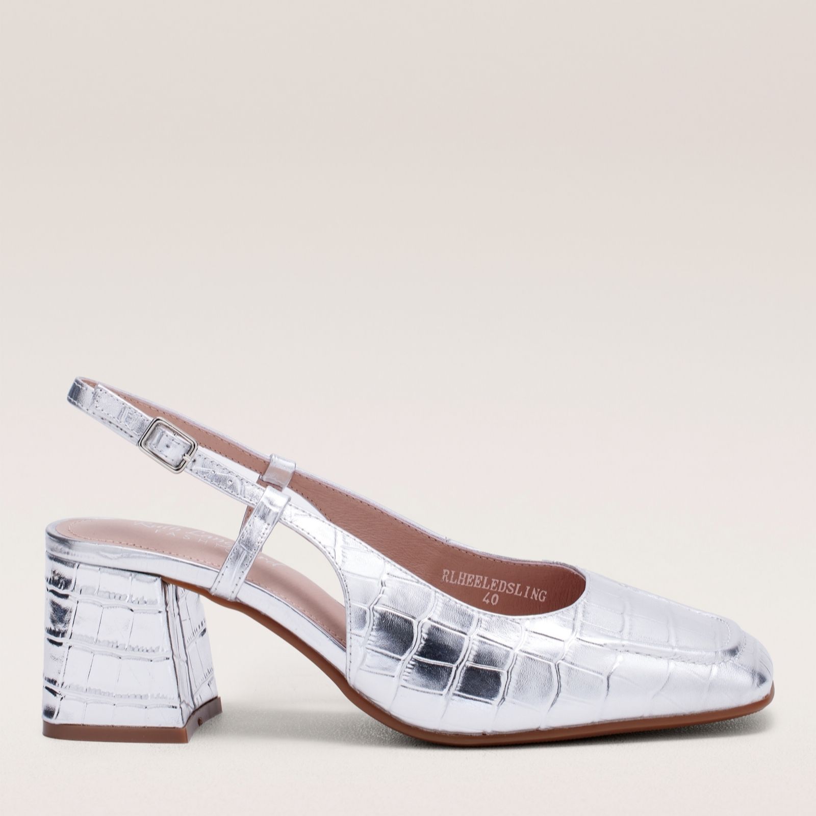 Outlet Ruth Langsford Heeled Slingback Shoe