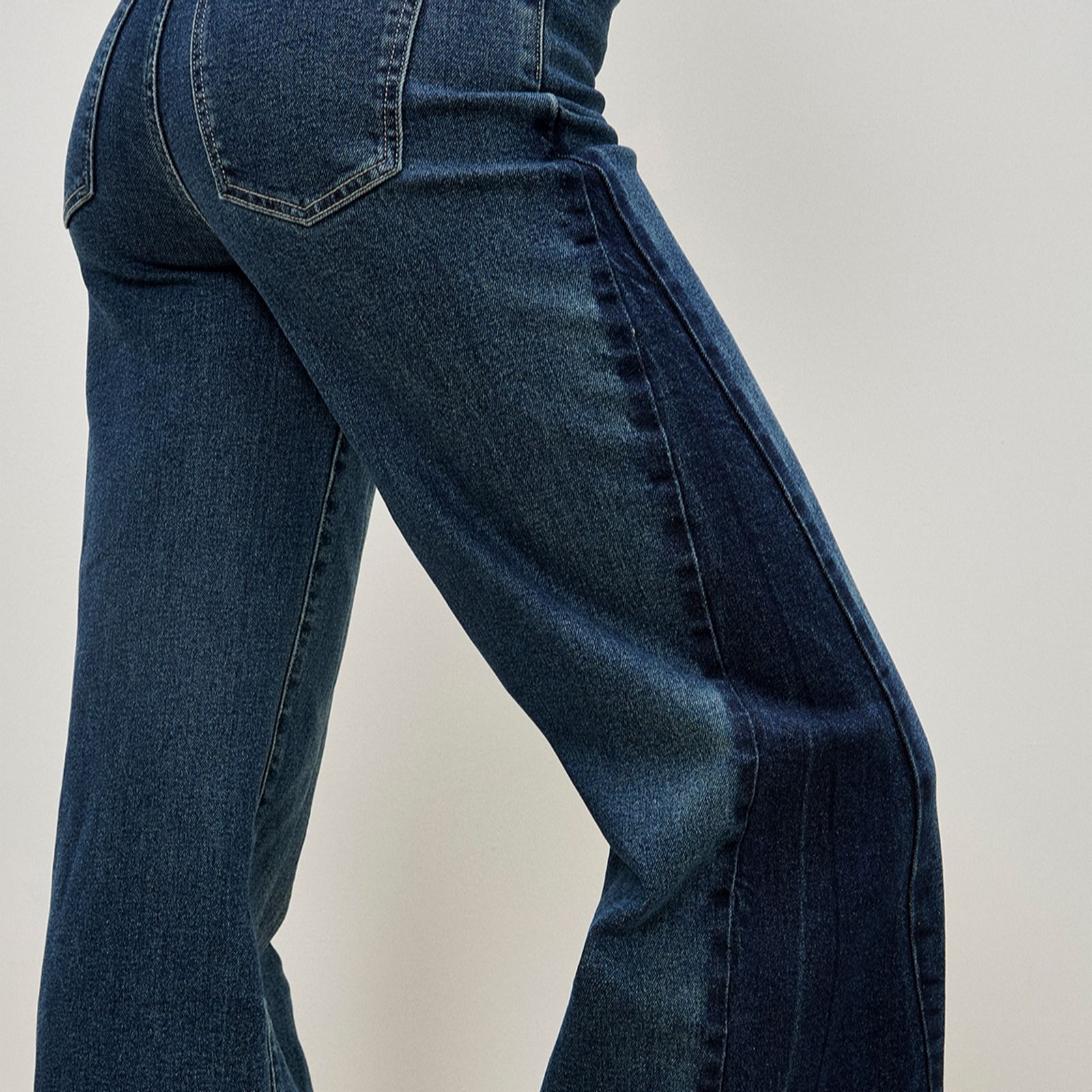 Apricot Zia Godet Side Panel Wide Leg Jean