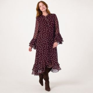 Izabel London Polka Dot Dress