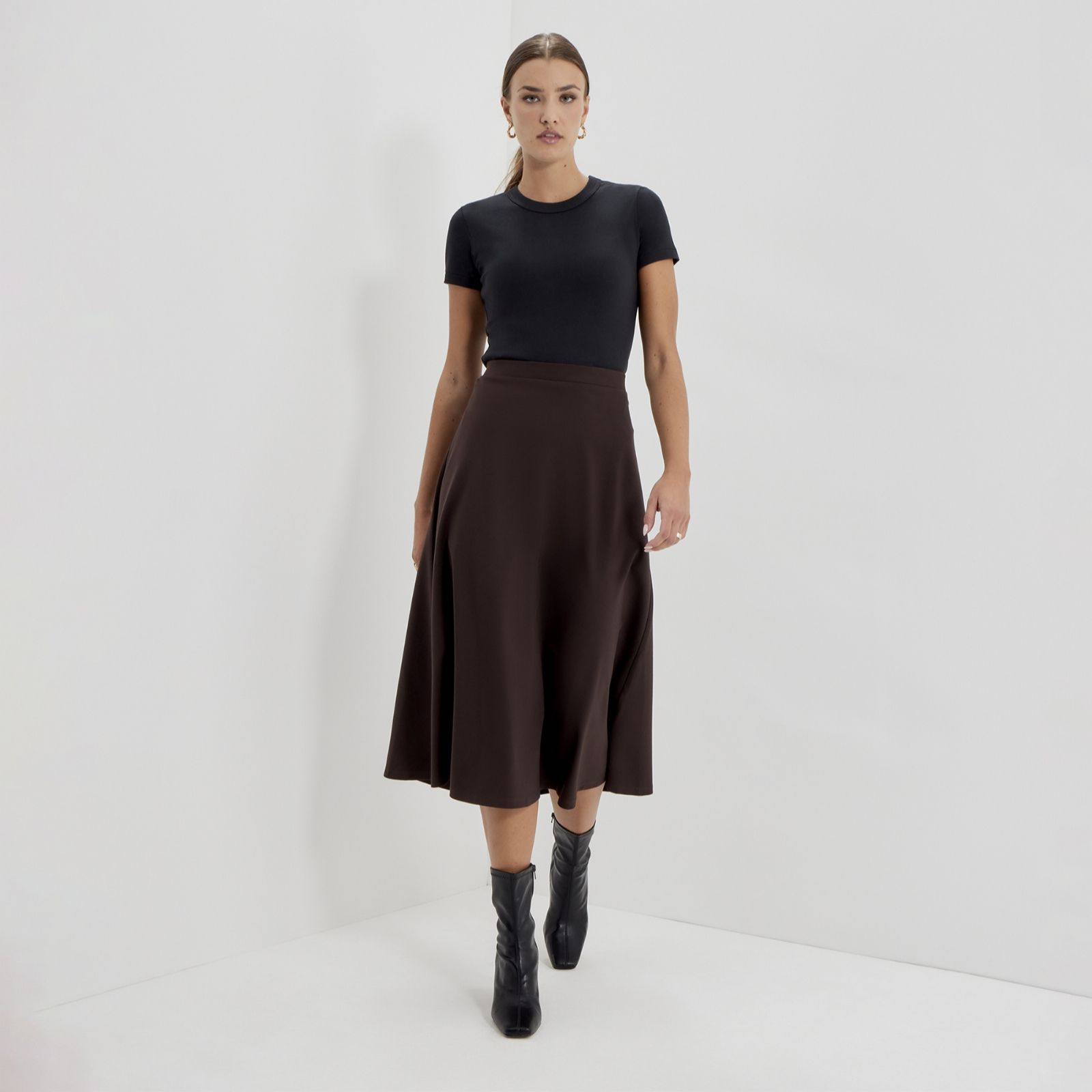Finery London Ruth Ponte Skirt