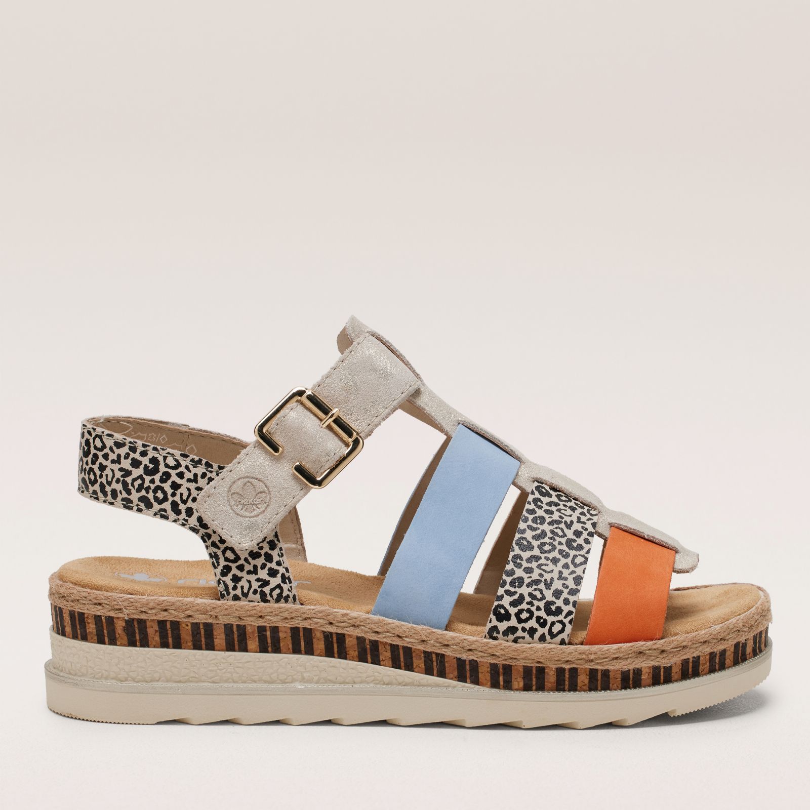 Rieker Leather Gladiator Sandal