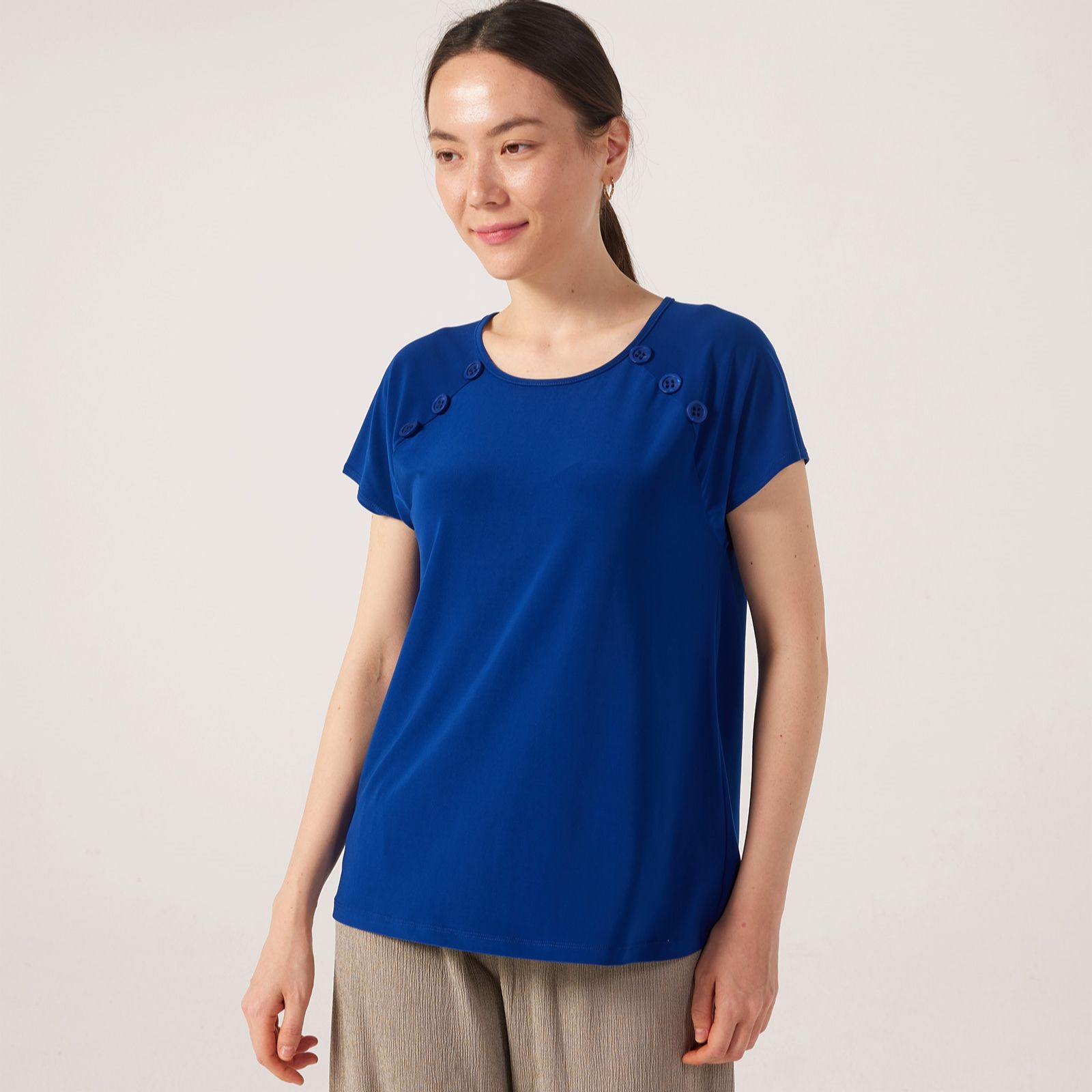 Kim & Co Deluxe Brazil Jersey Sailor Top