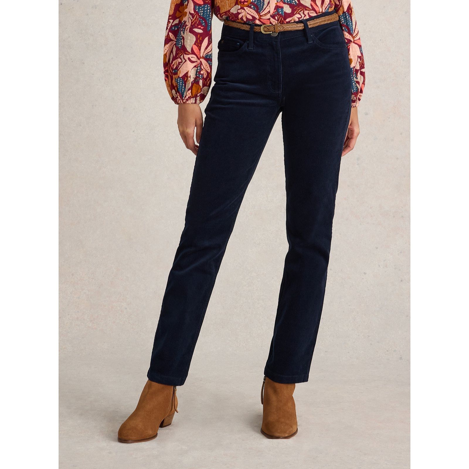 White Stuff Brooke Cord Straight Trouser