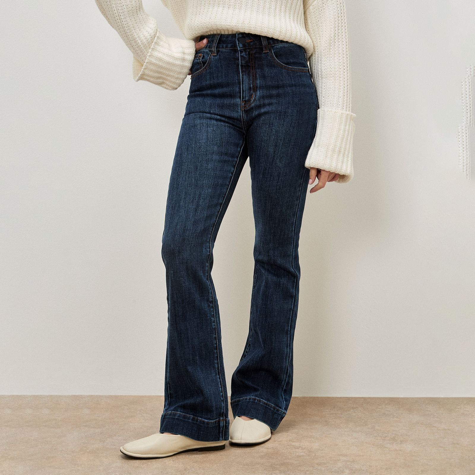 Apricot Lena Flare Jean