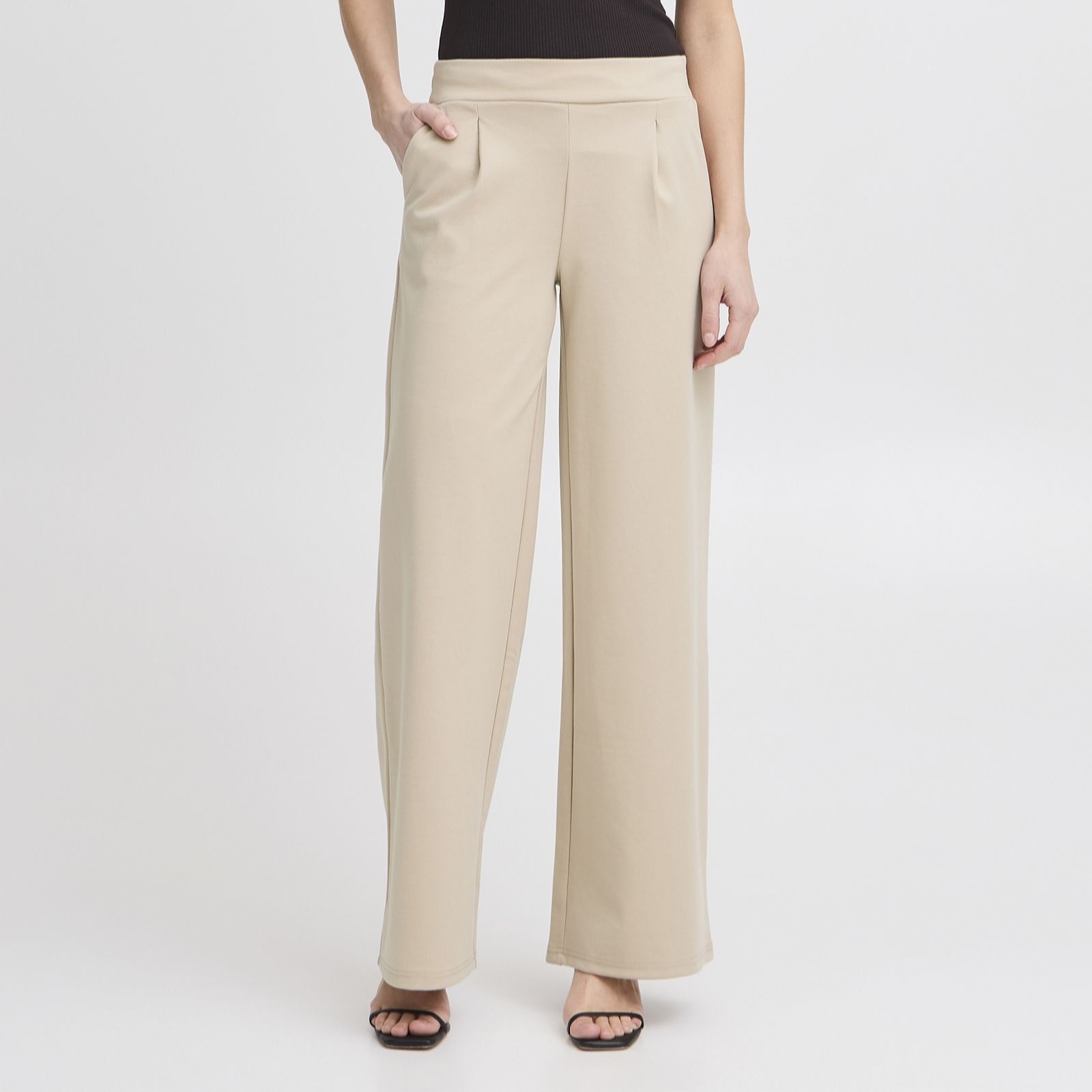 ICHI Kate Sus Long Wide Trouser