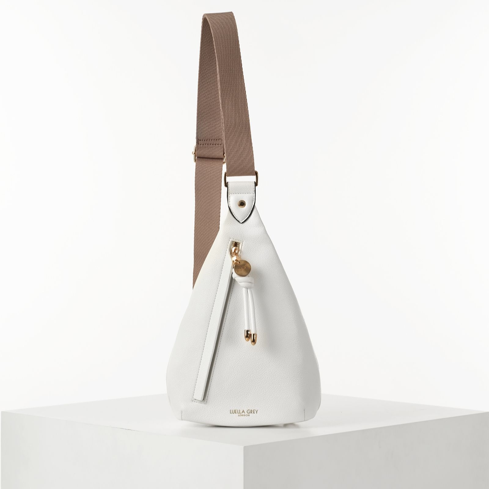 Luella Grey Darla Small Weekend Cross-Body Bag