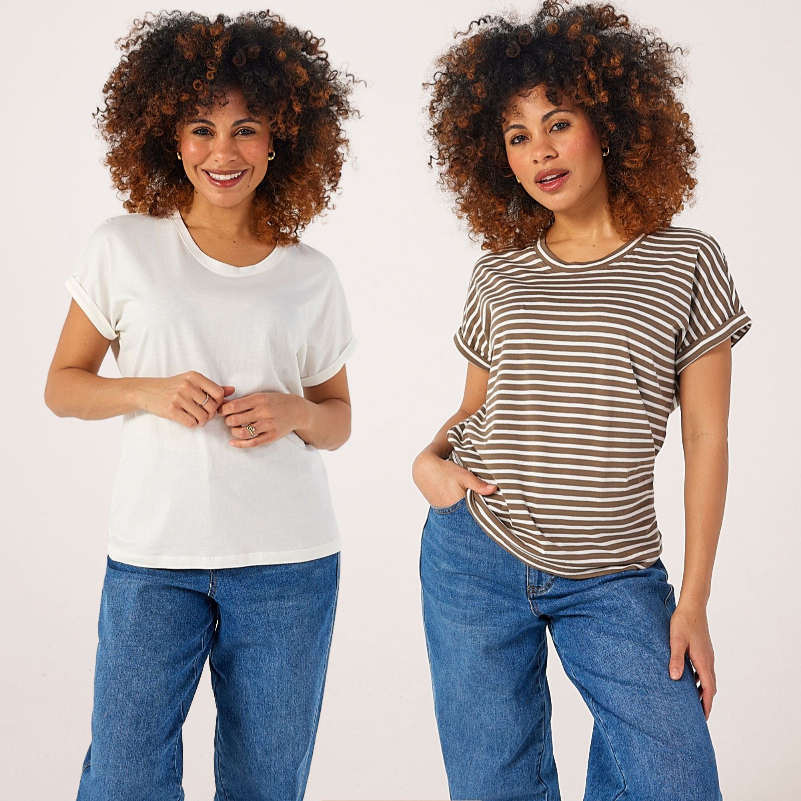 Only Set of 2 Cotton T-Shirts