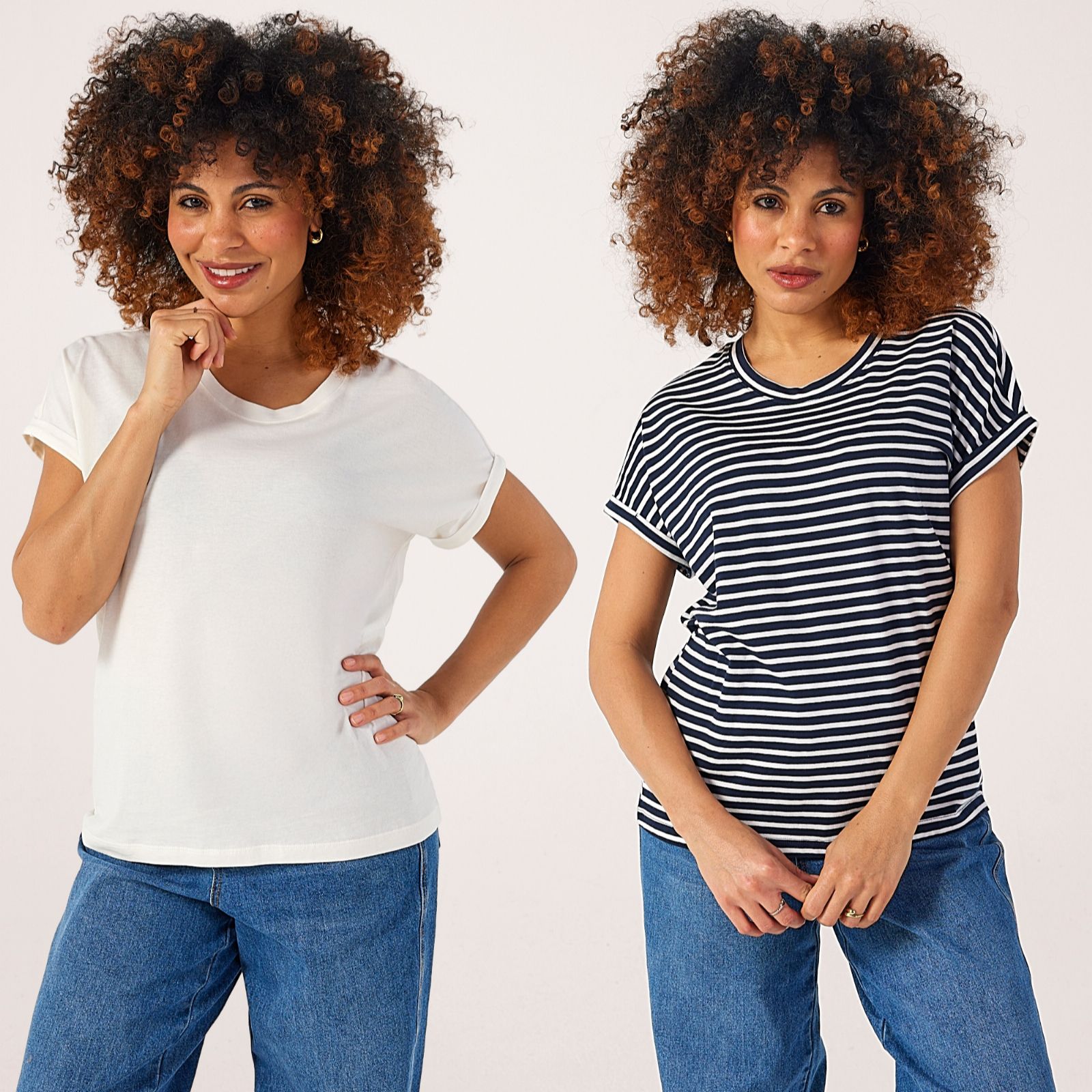 Only Set of 2 Cotton T-Shirts