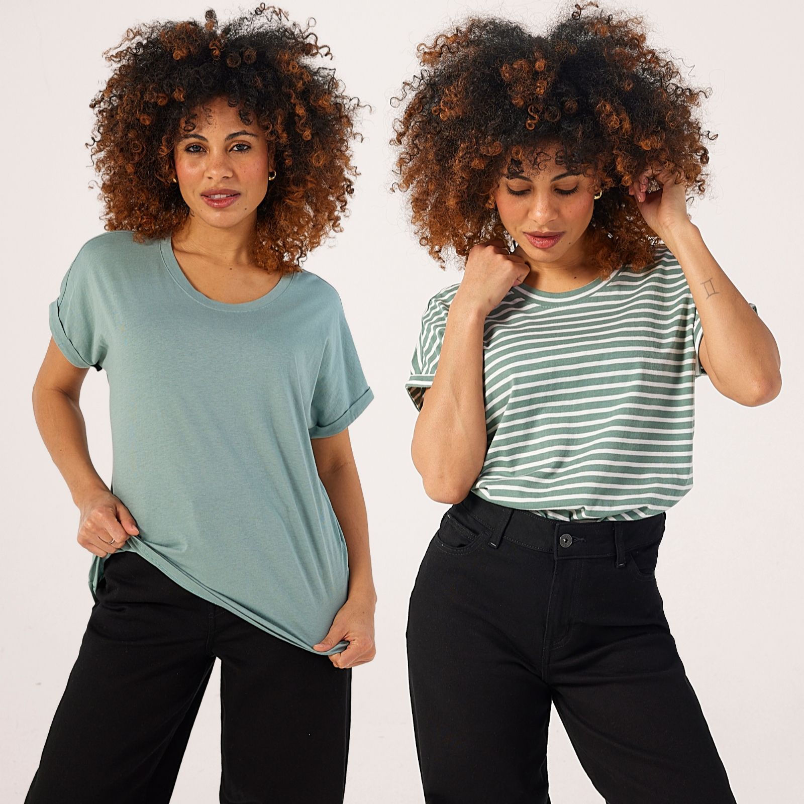 Only Set of 2 Cotton T-Shirts