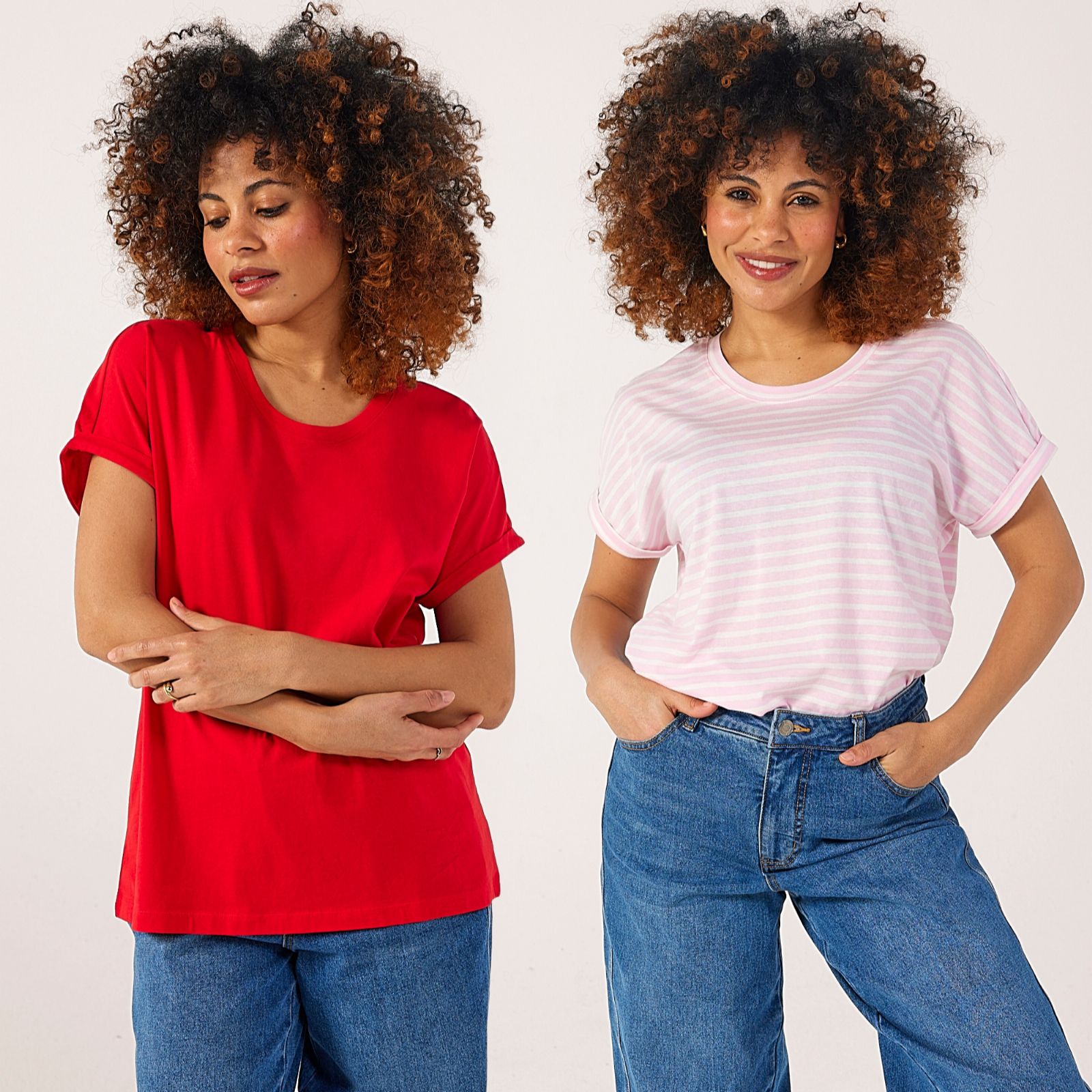 Only Set of 2 Cotton T-Shirts