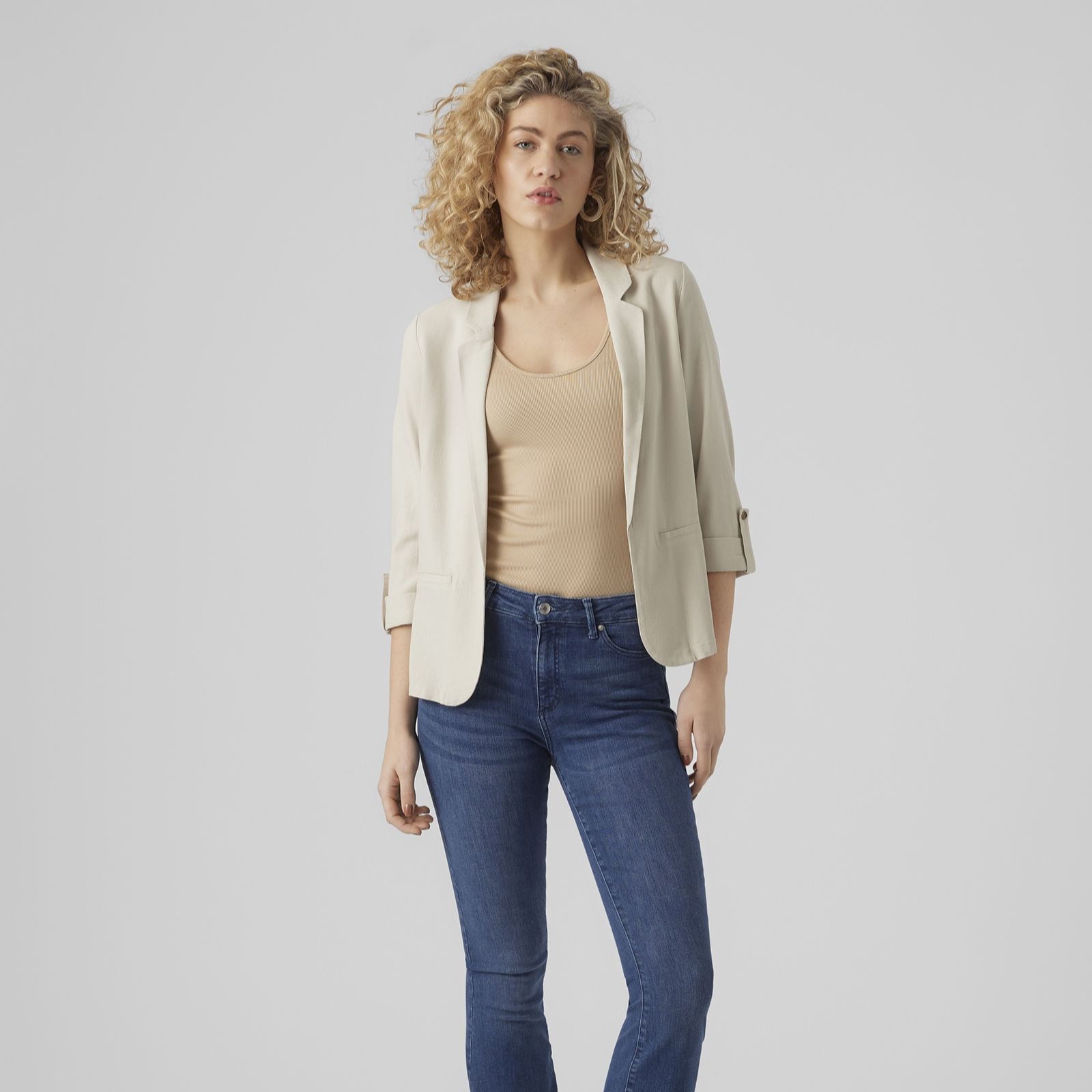 Vero Moda Jesmilo Linen Blend Blazer