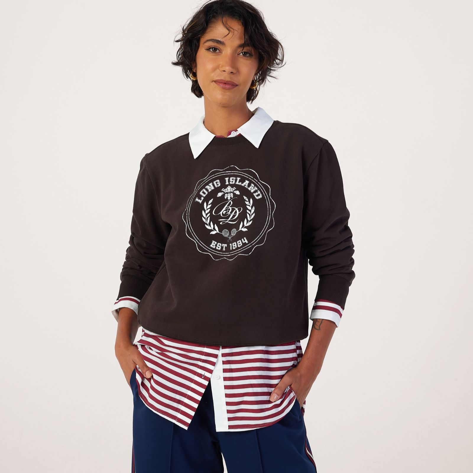 Ben De Lisi Country Club Motif Sweatshirt