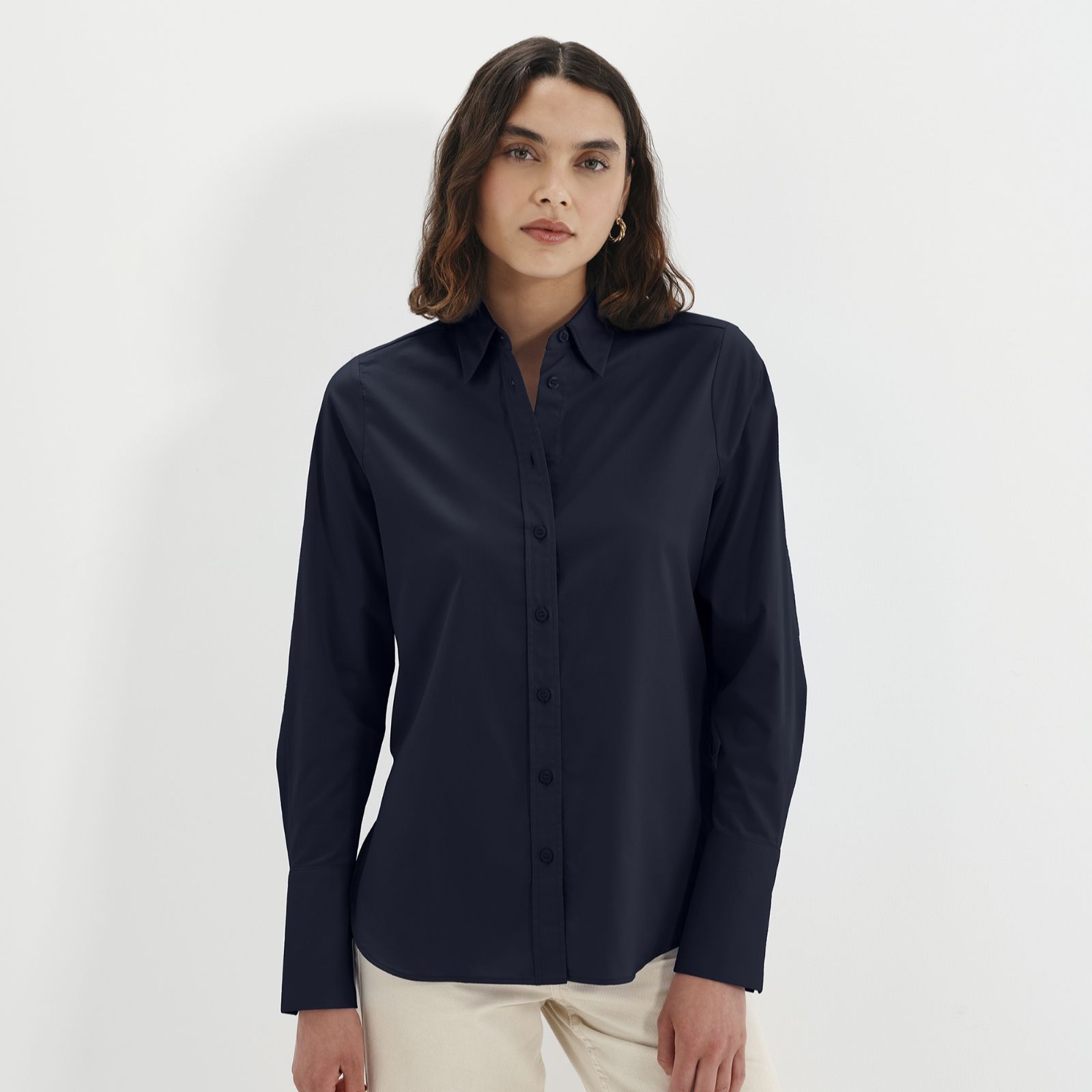 Finery London Dillion Cotton Poplin Shirt