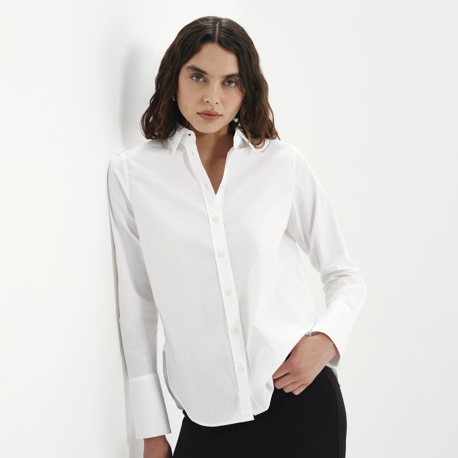 Finery London Dillion Cotton Poplin Shirt