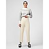 Great Plains Comfort Knit Cream Trouser, 2 of 2