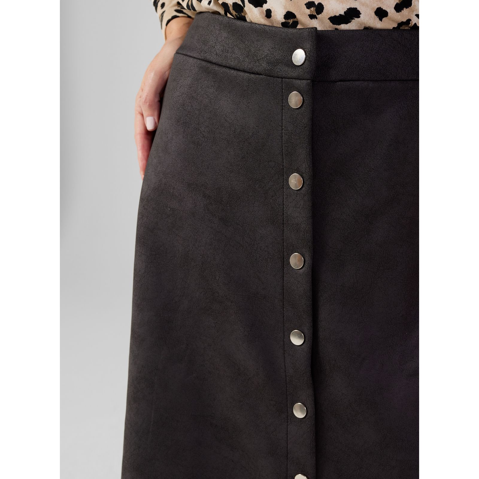 Embossed Leather Boxy Jacket • Marine Serre
