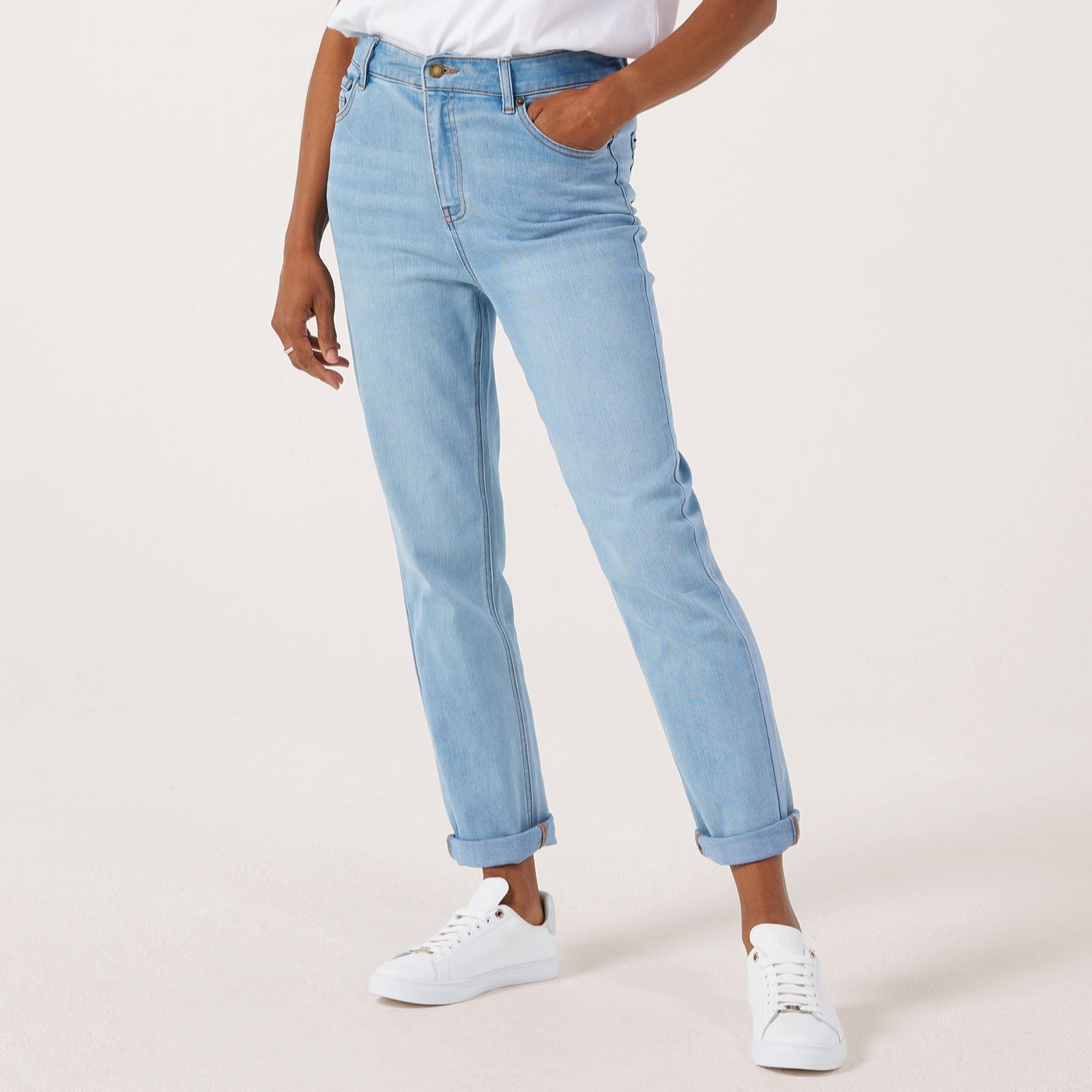 Dannii Minogue Mid Rise Slim Denim Jean Petite