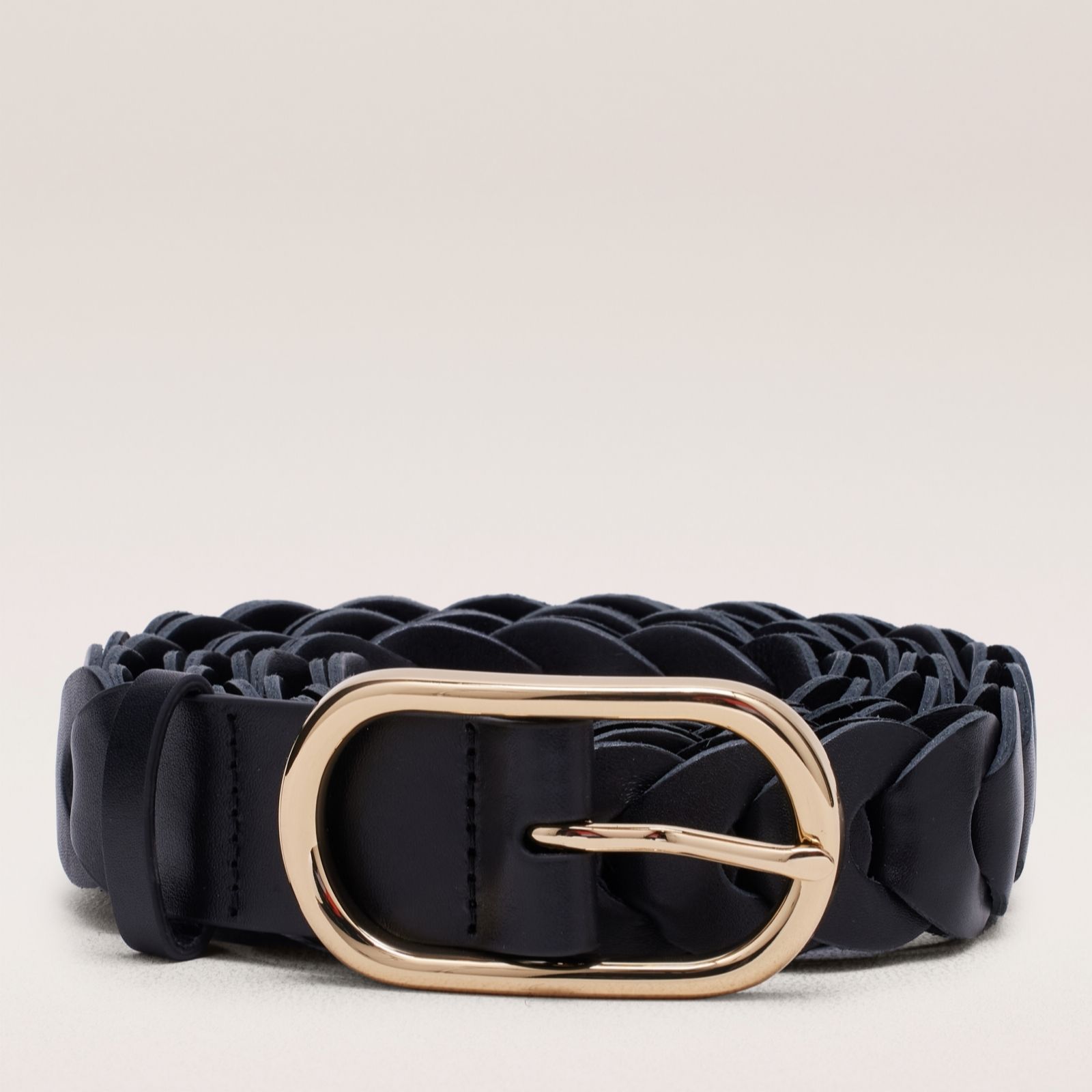 Outlet Ben de Lisi Woven Leather Belt
