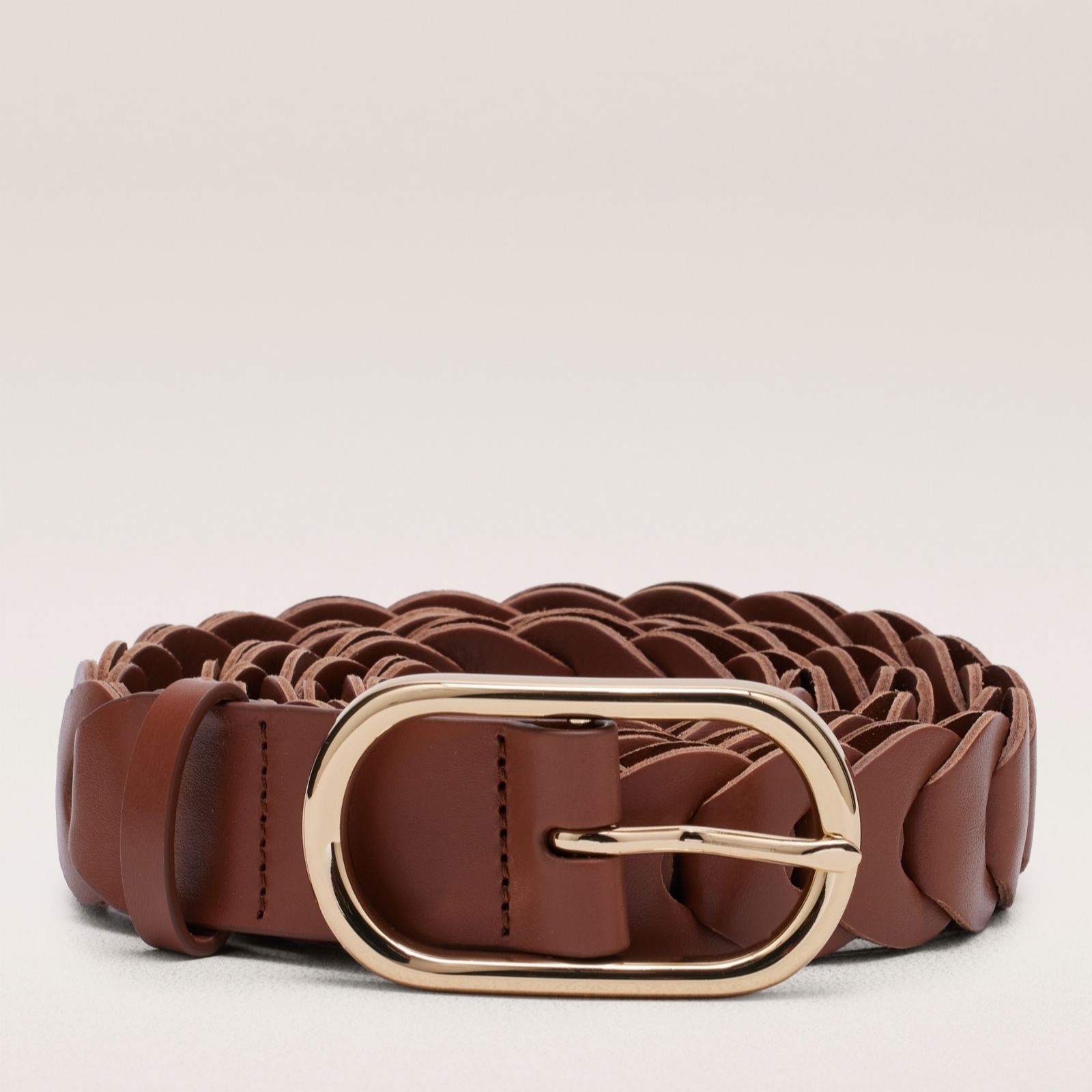 Outlet Ben de Lisi Woven Leather Belt
