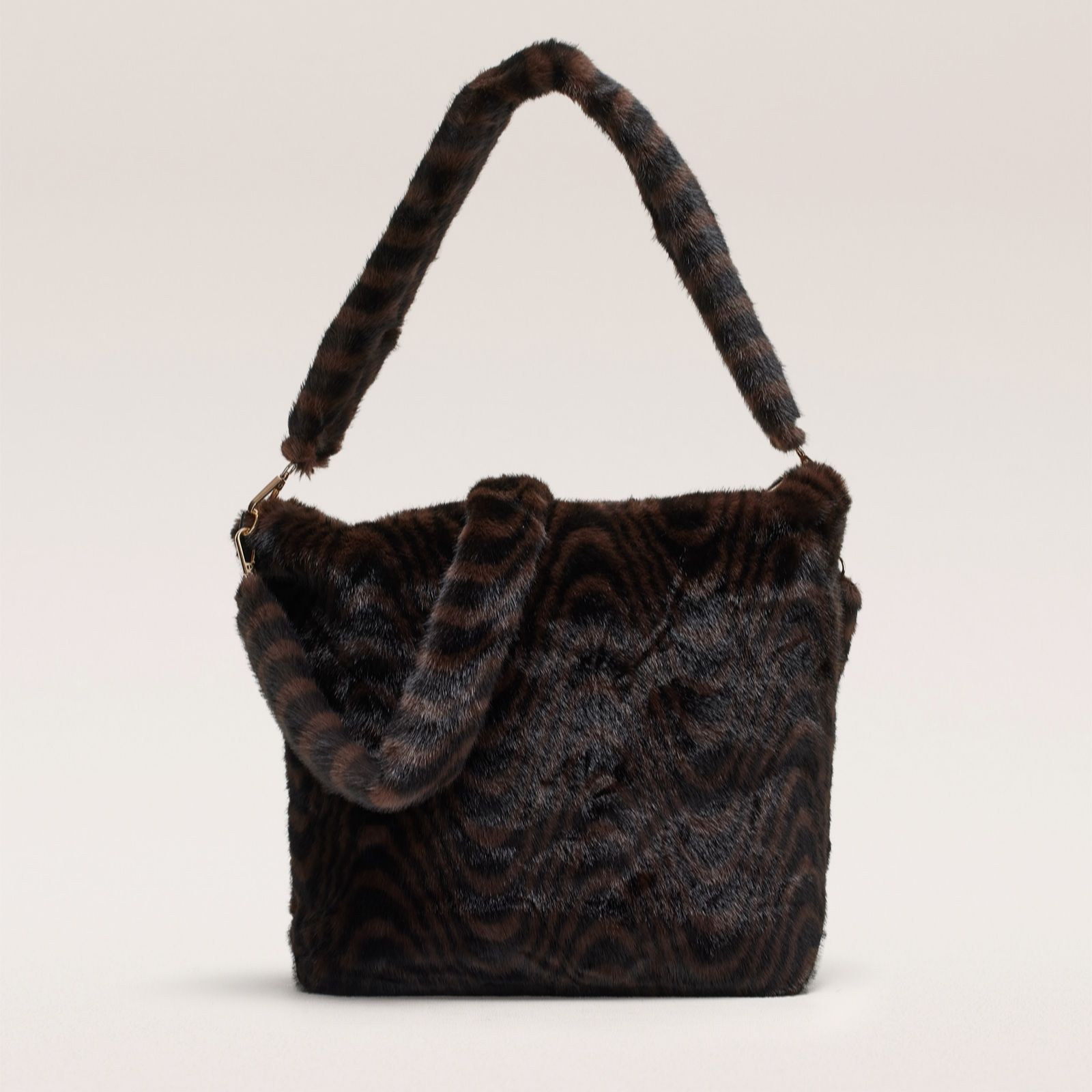 Malissa J Large Faux Fur Multiway Bag