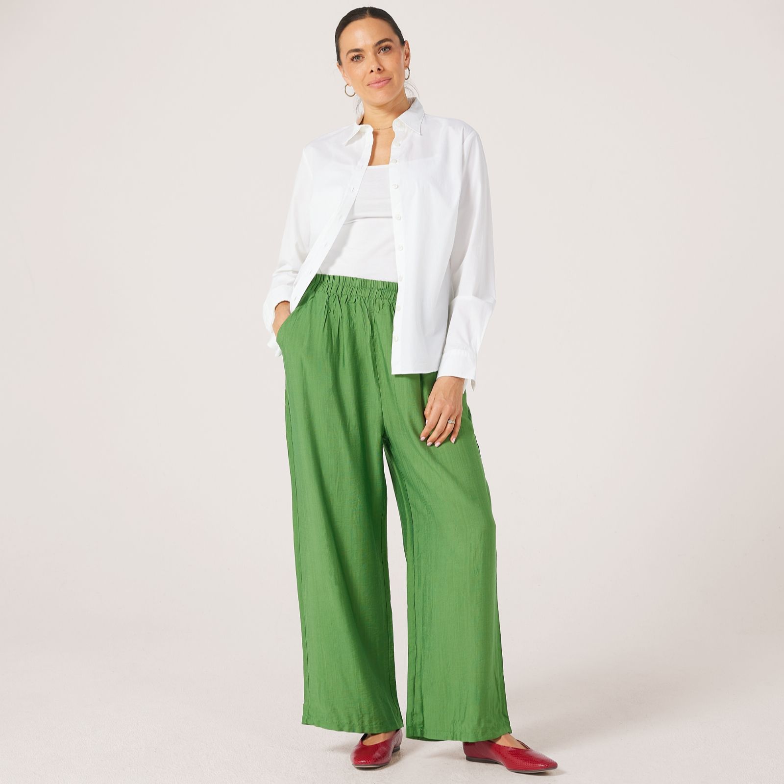 Izabel London Wide Leg Trouser