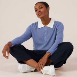 Ruth Langsford Jumper with contrast Collar